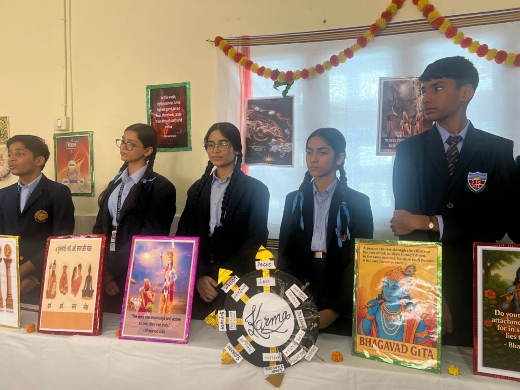 Celebrating Indian Ethos at DC Model School, Panchkula